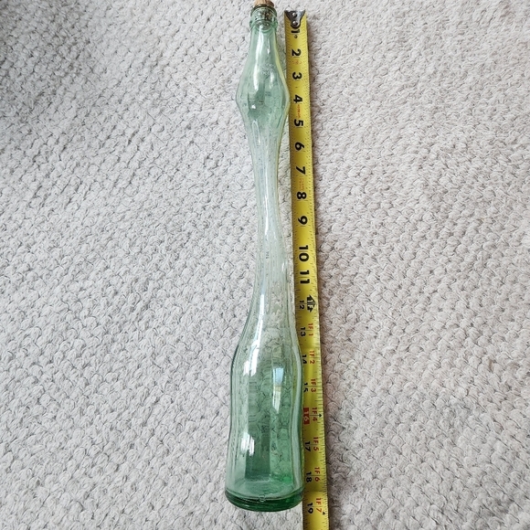 VINTAGE Set of Glass Soda Bottles 7up & Coke - Picture 7 of 14